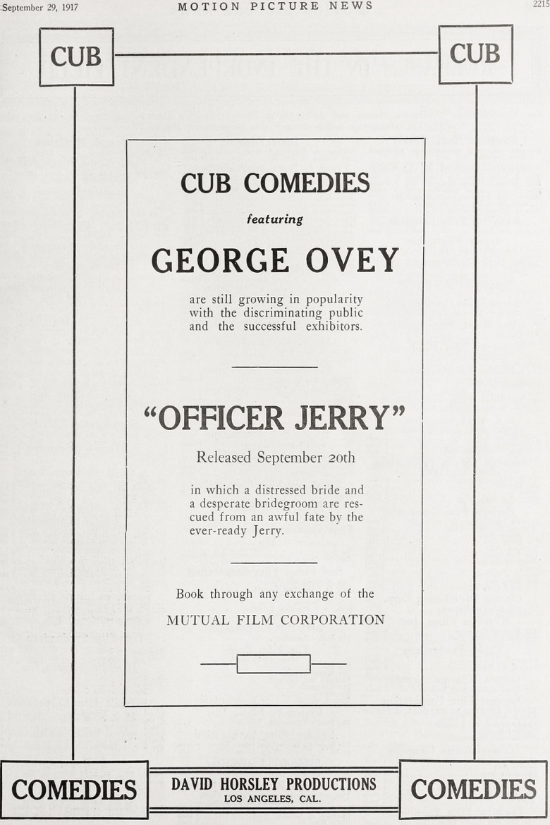 Officer Jerry poster background