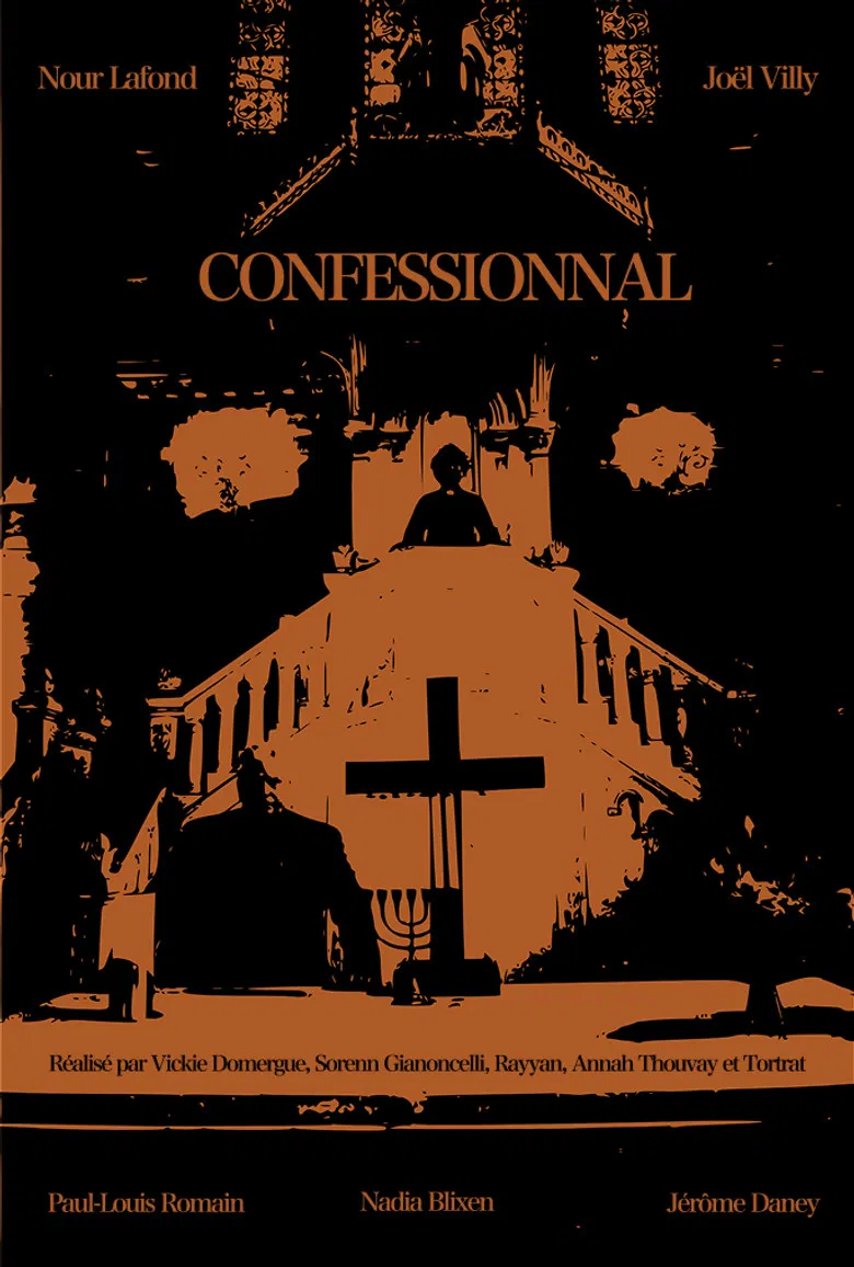 Confessionnal poster background