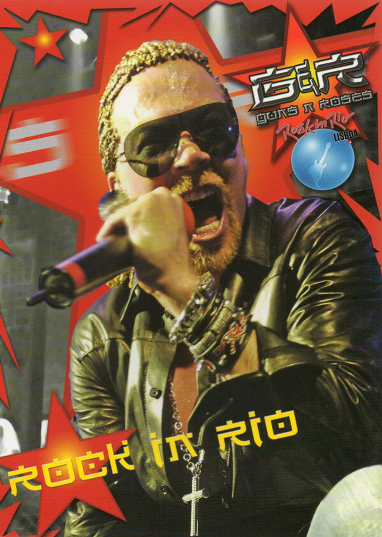 Guns N Roses - Rock In Rio 2006 Lisboa Portugal poster background