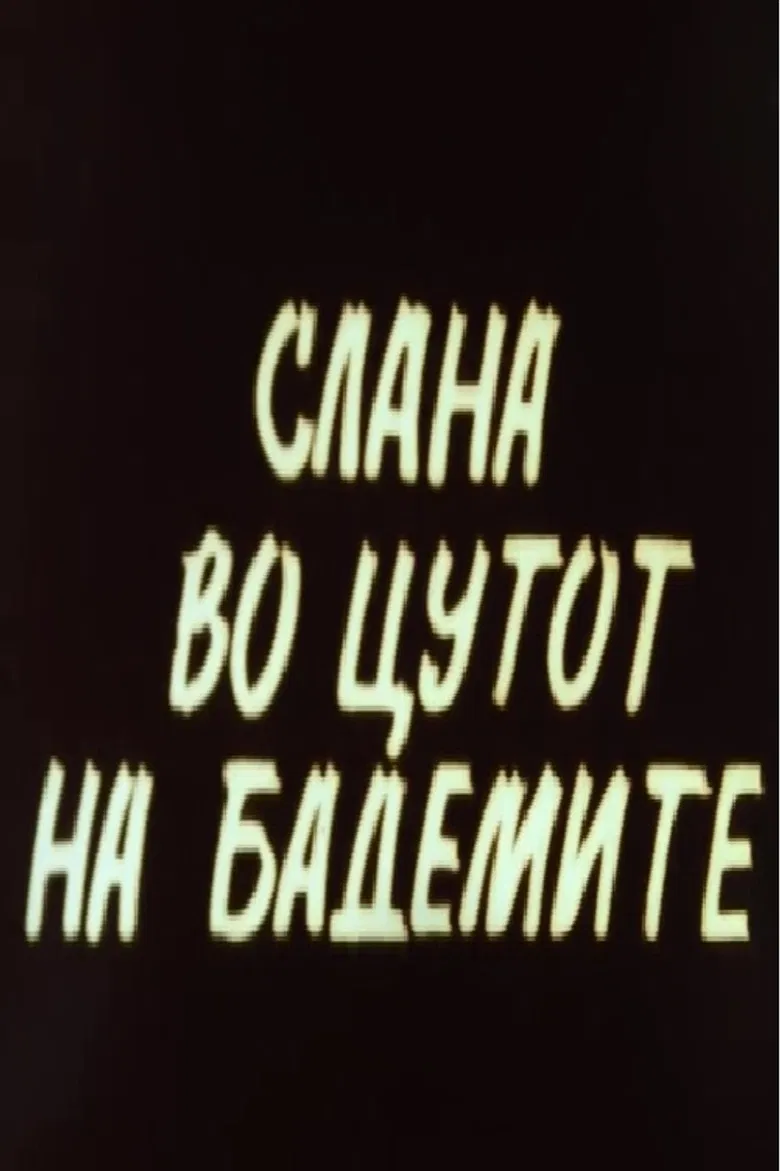 Hoar Frost at the Almond Blossoms poster background