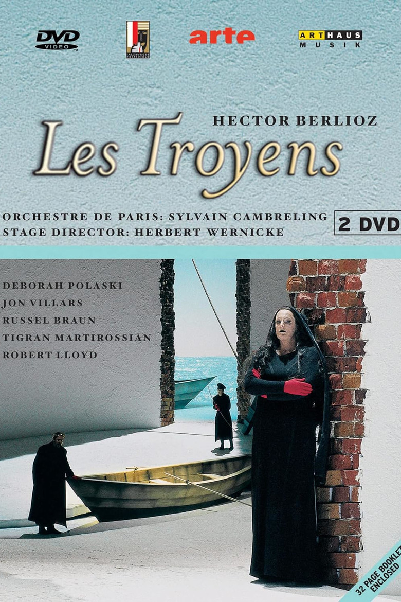 Les Troyens poster background