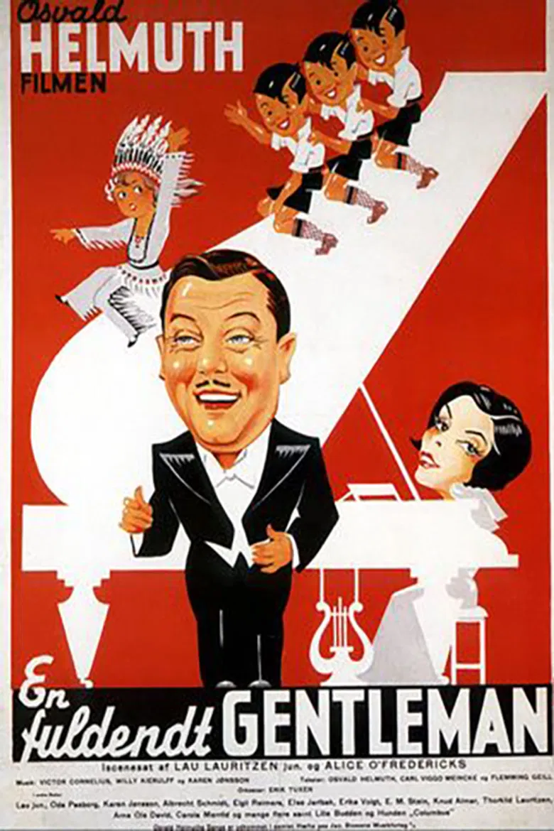 En fuldendt gentleman poster background