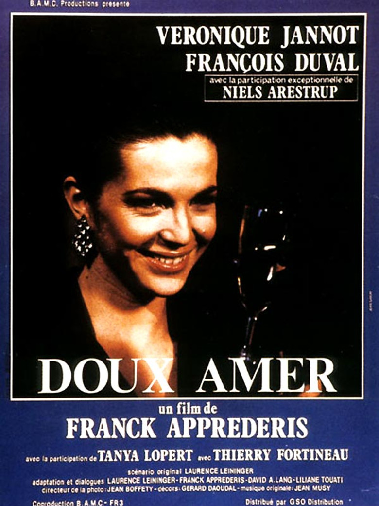 Doux amer poster background
