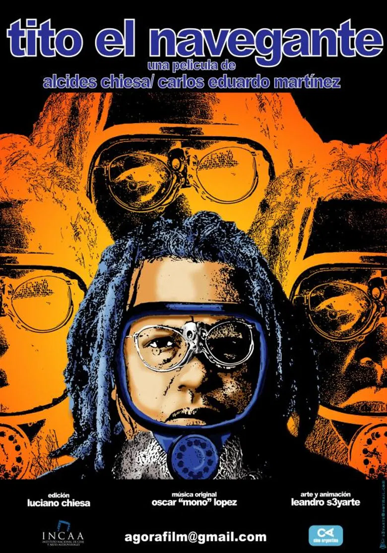 Tito, el navegante poster background