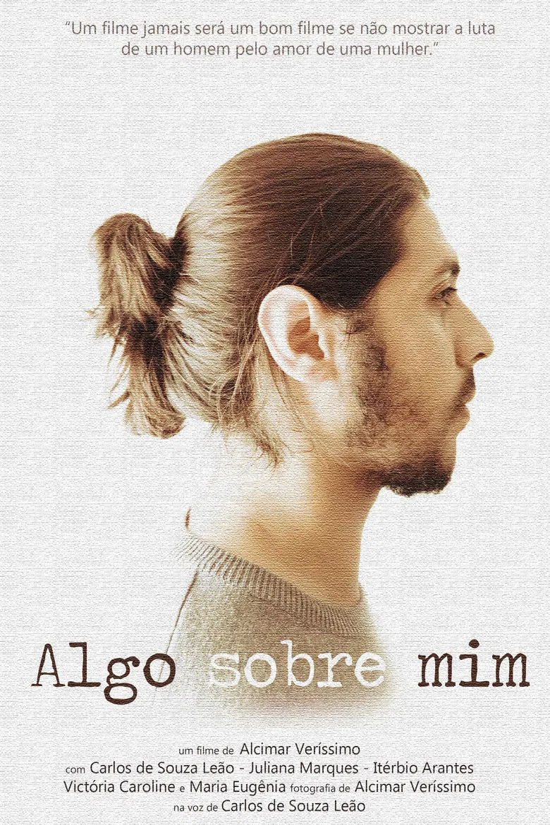 Something about me poster background