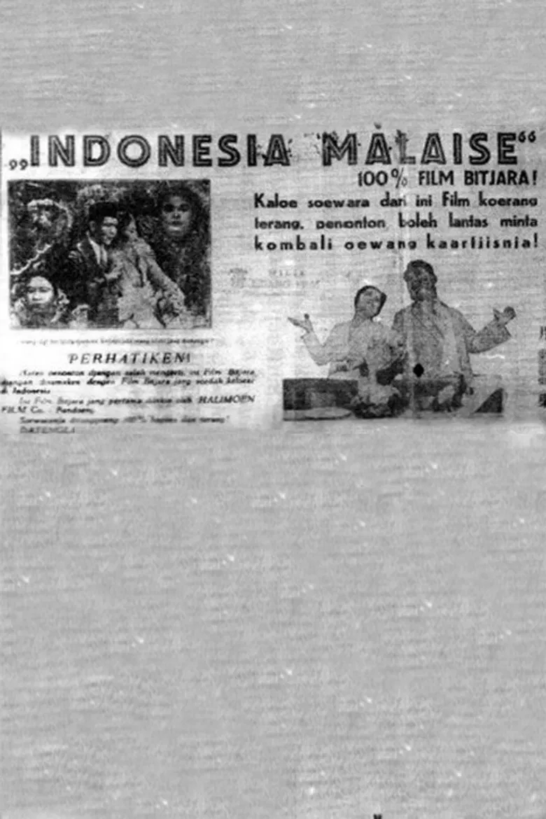 Indonesia Malaise poster background