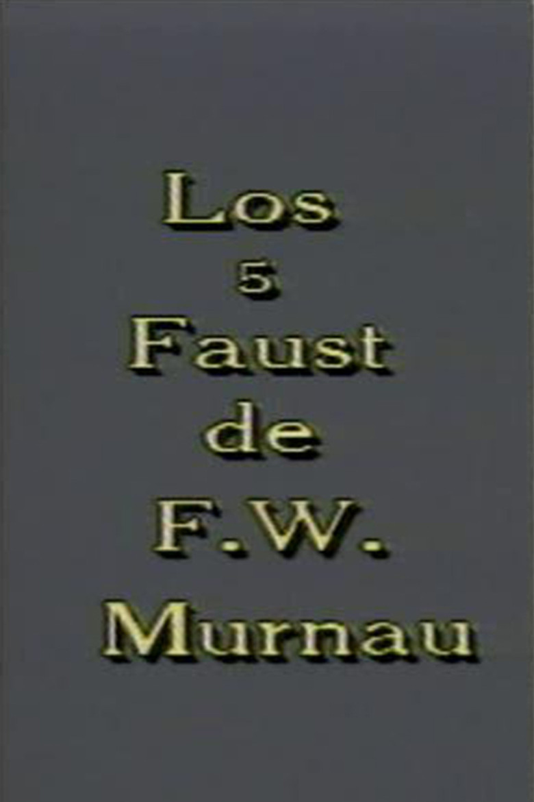 Los 5 Faust de F. W. Murnau poster background