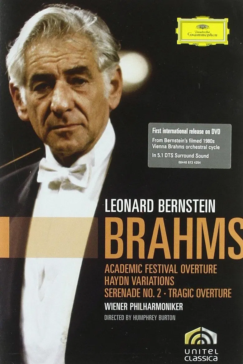 Brahms Academic Festival, Tragic Overtures/ Variations on a Theme by Haydn/Serenade No. 2 poster background