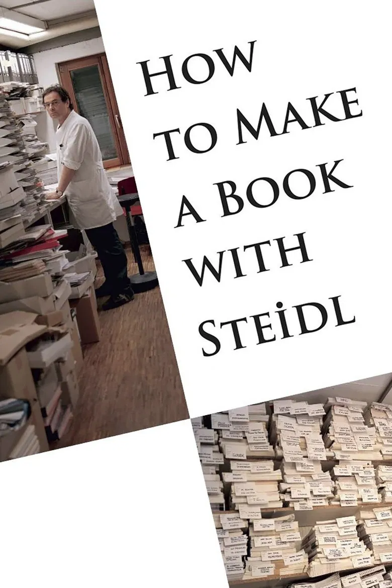 How to Make a Book with Steidl poster background
