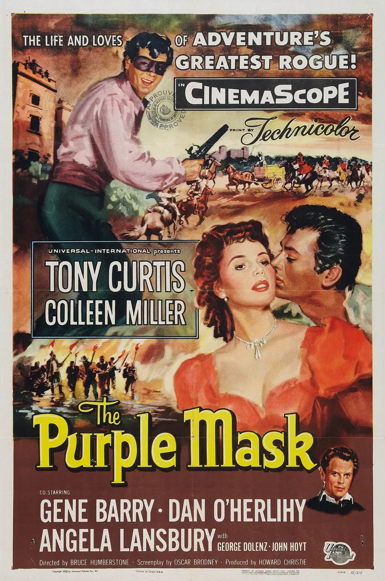 The Purple Mask poster background