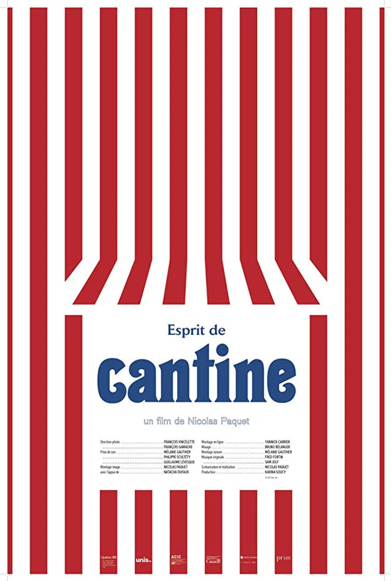 Esprit de cantine poster background