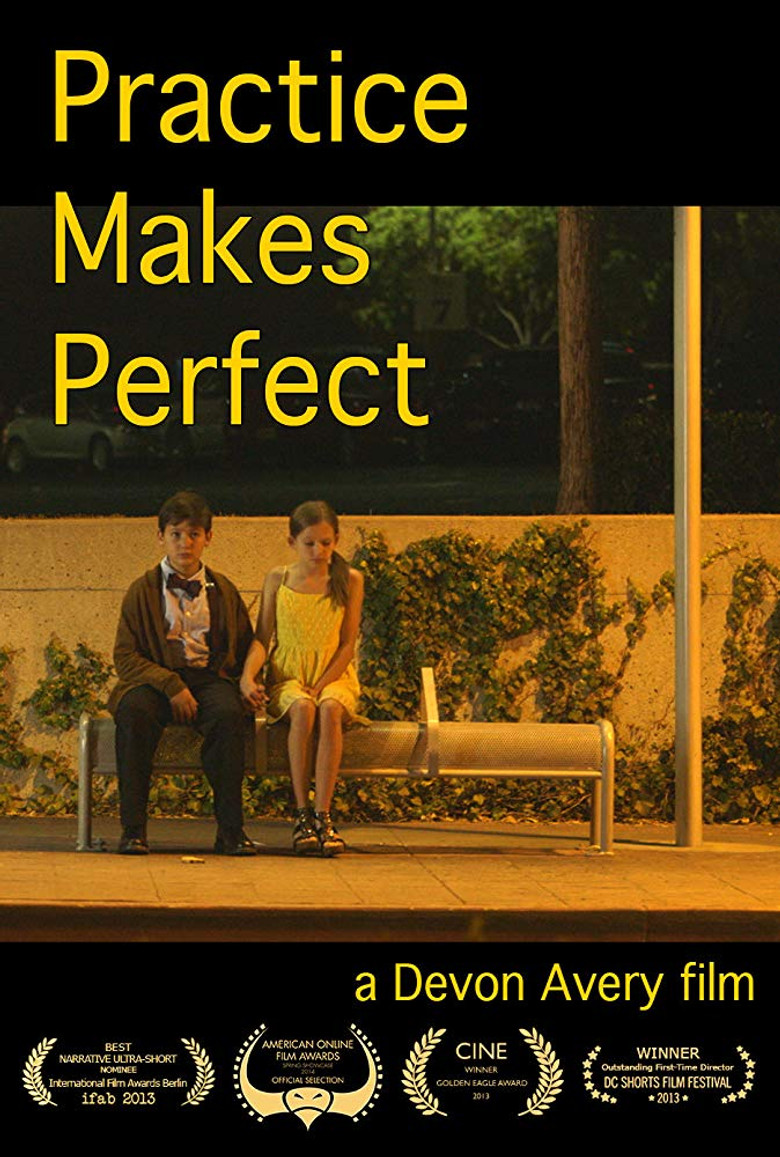 Practice Makes Perfect poster background