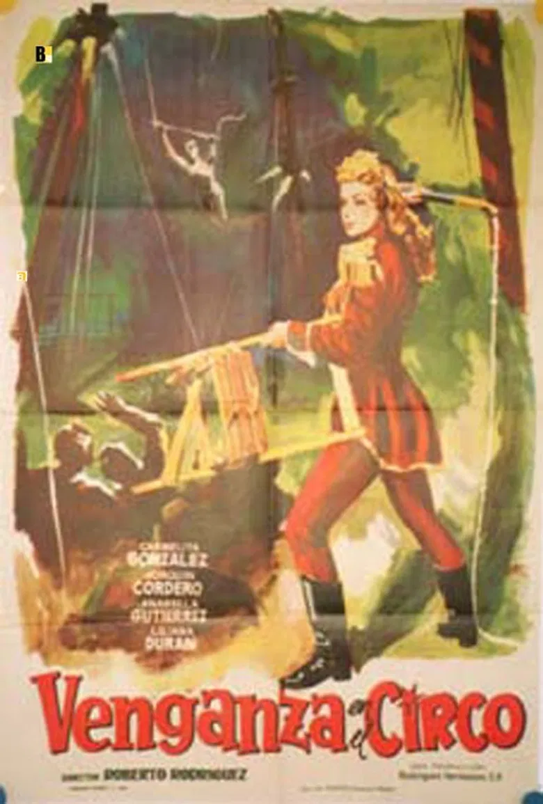Venganza en el circo poster background