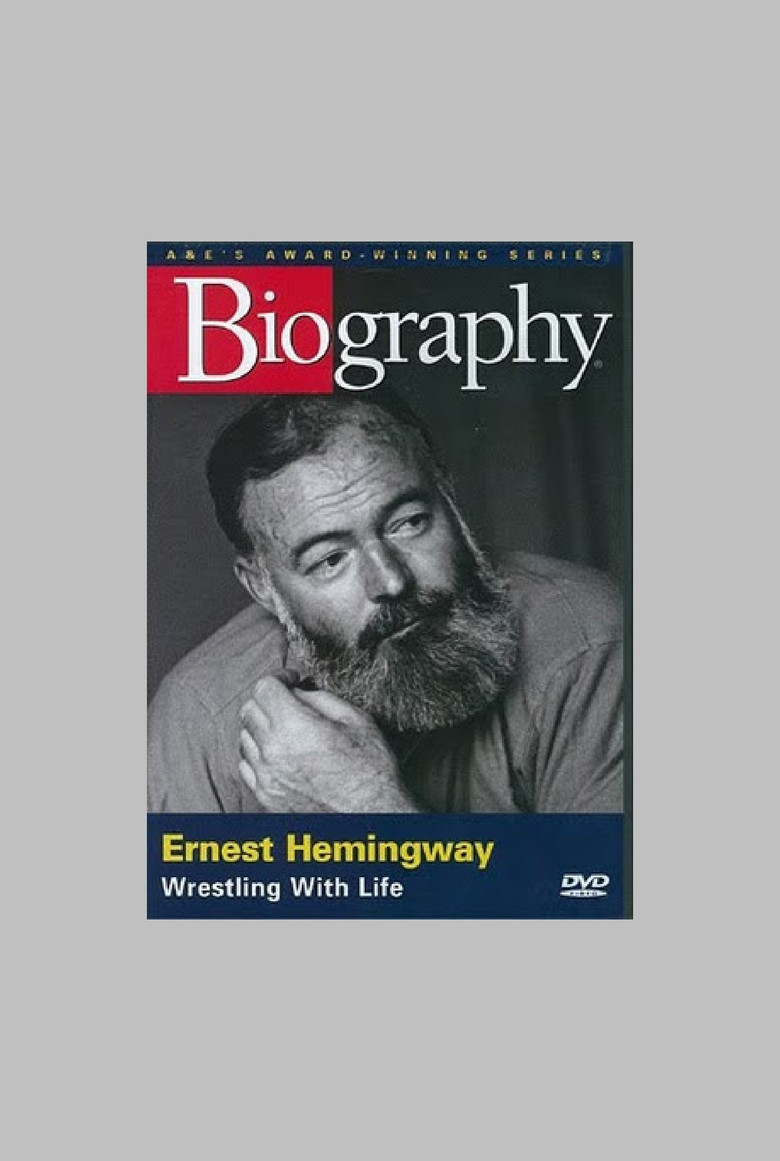 Ernest Hemingway: Wrestling with Life poster background