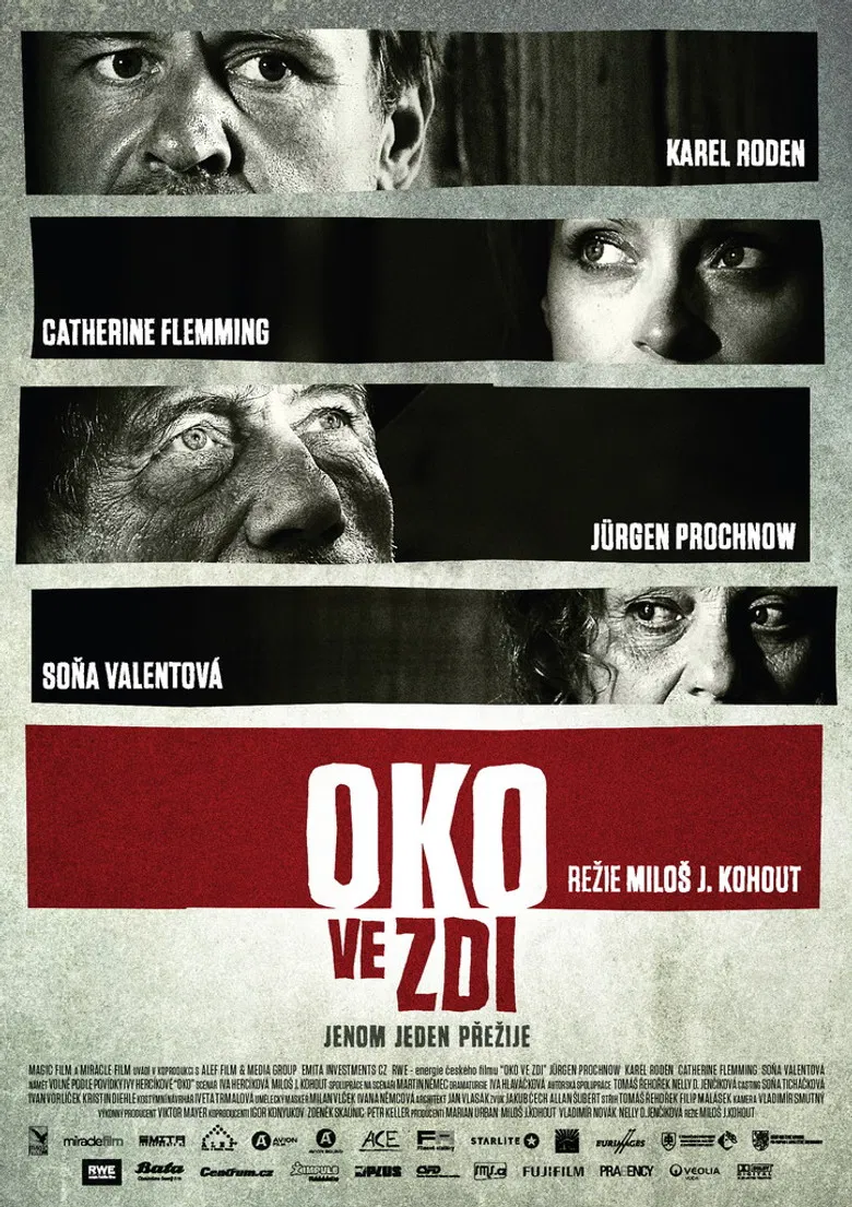 Oko ve zdi poster background