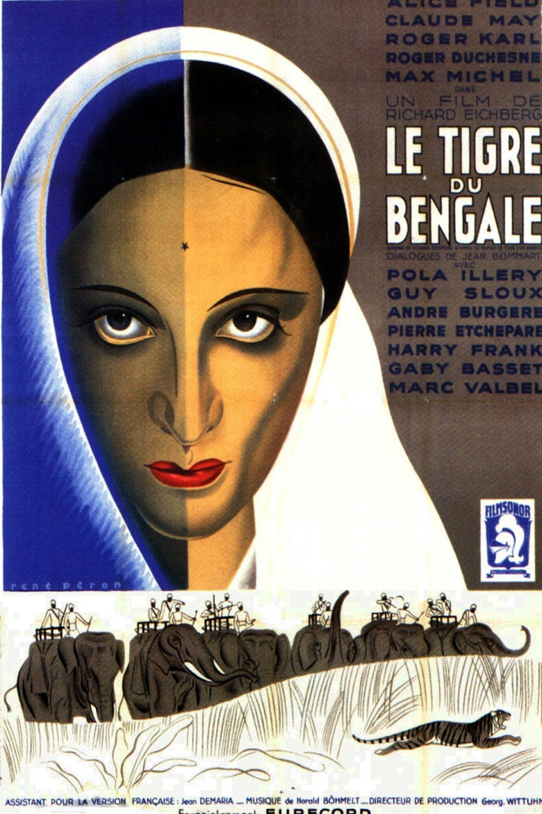 Le Tigre du Bengale poster background