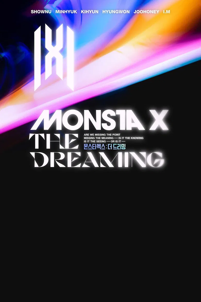 Monsta X: The Dreaming poster background