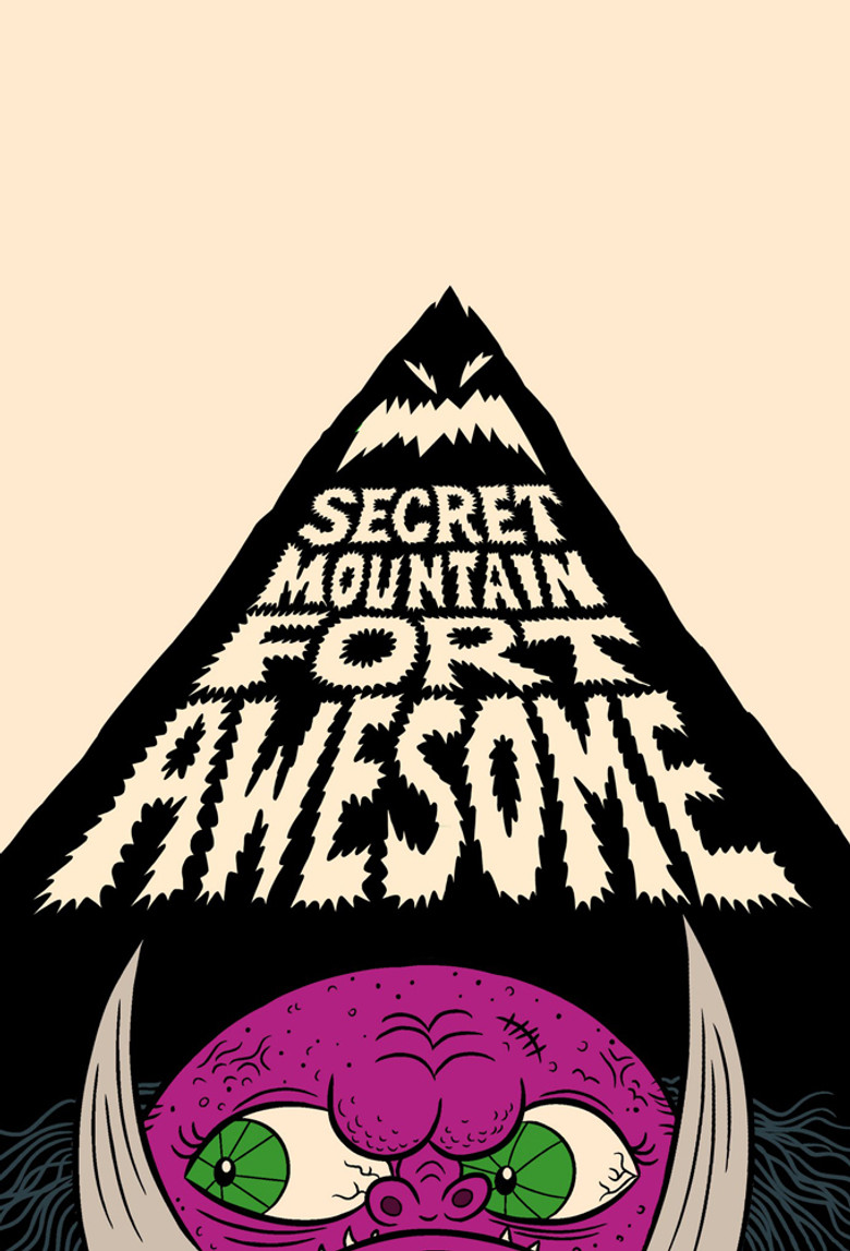 Secret Mountain Fort Awesome poster background