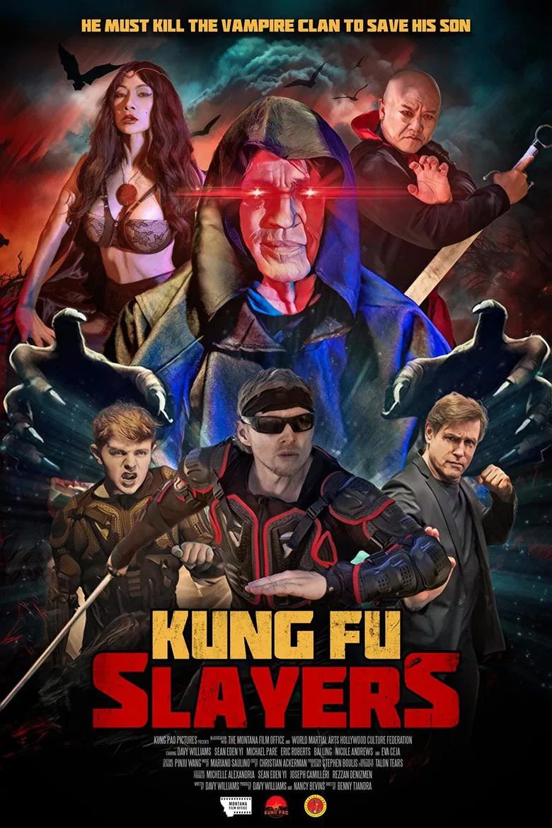 Kung Fu Slayers poster background