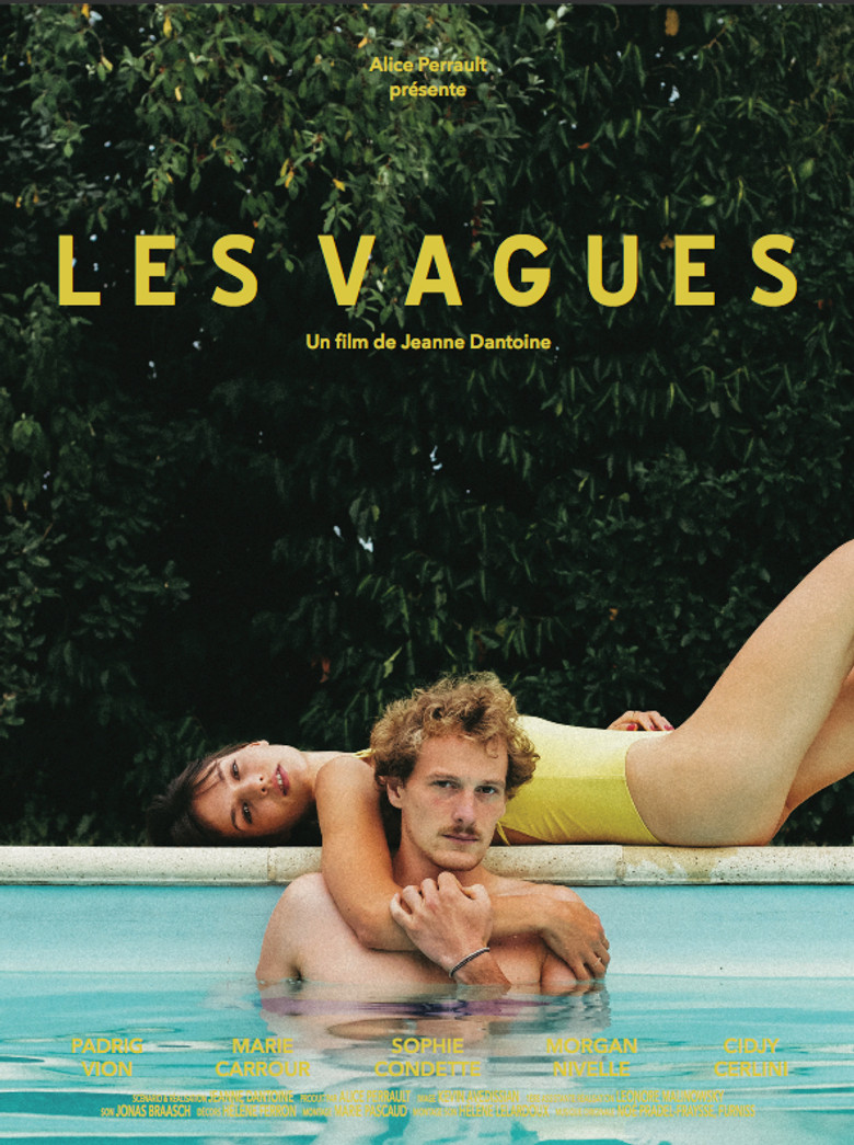 Les Vagues poster background