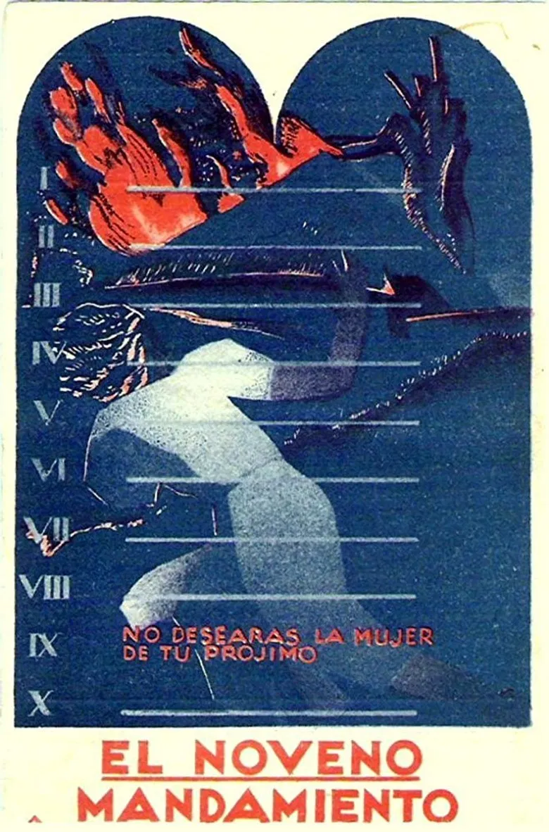 Du sollst nicht begehren poster background