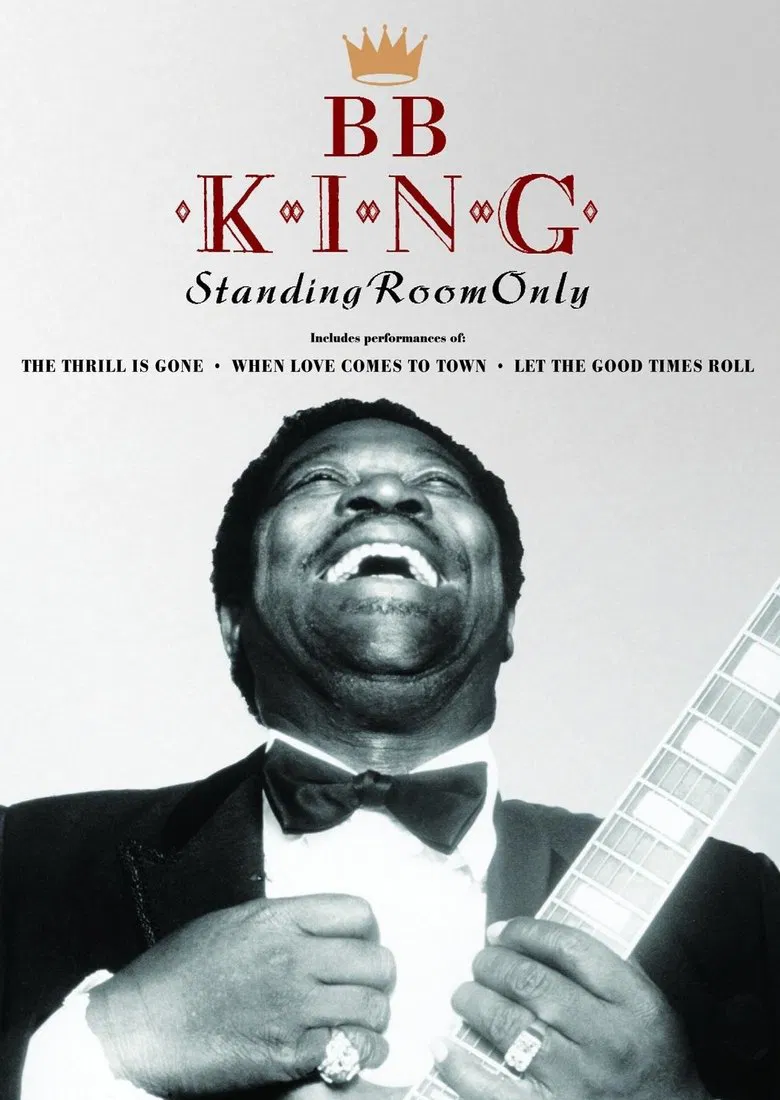 B.B. King Standing Room Only poster background