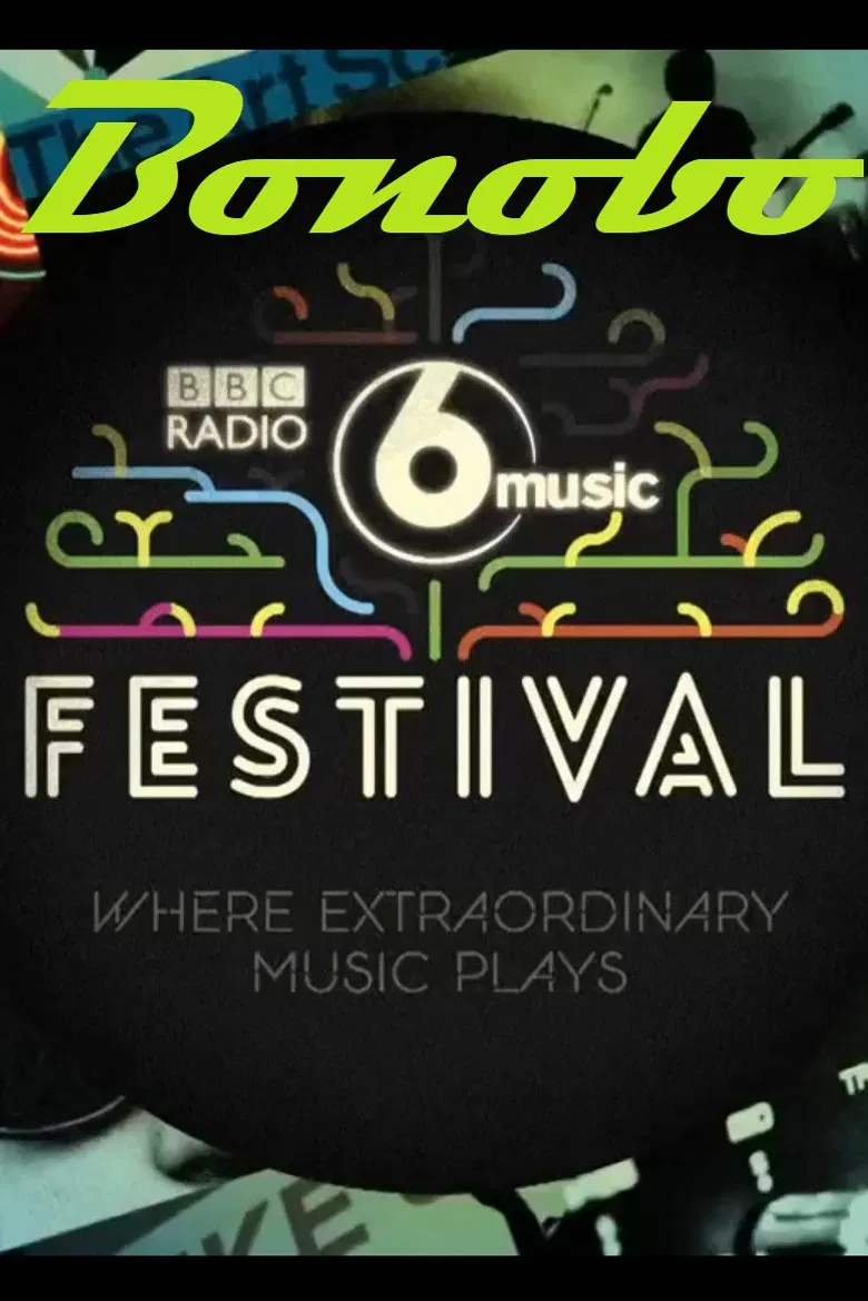 Bonobo: BBC Radio 6 Music Festival poster background