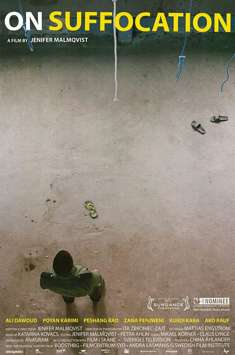 On Suffocation poster background