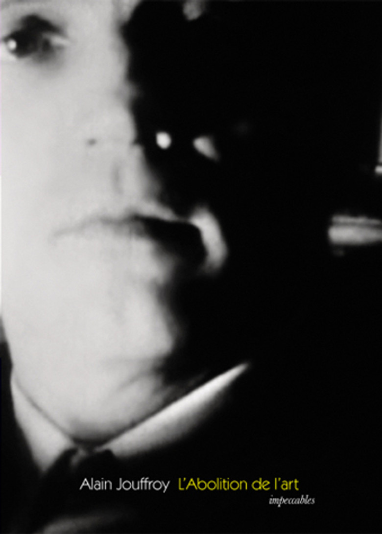 L'abolition de l'art poster background