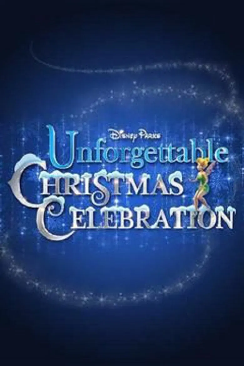 Disney Parks Unforgettable Christmas Celebration poster background