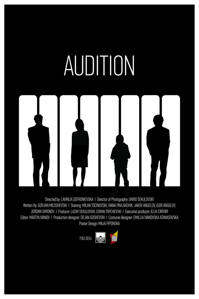 Audition poster background