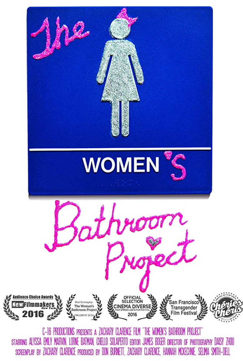 The Women's Bathroom Project poster background