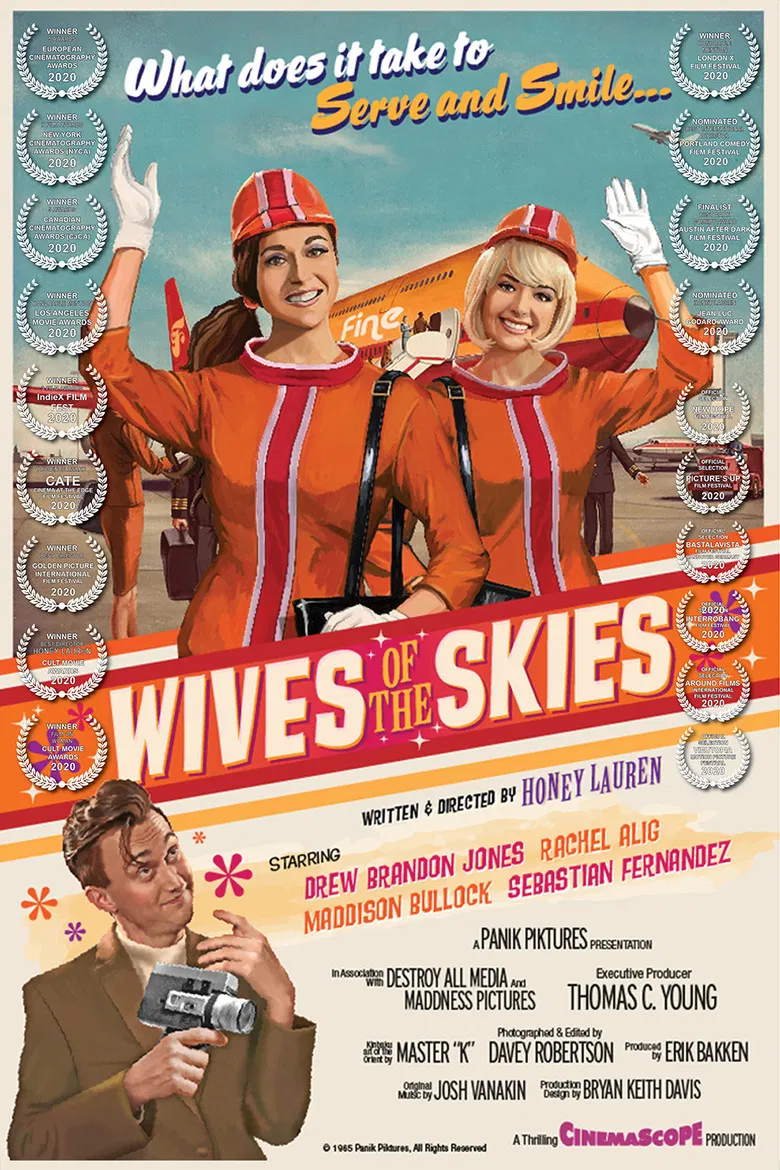 Wives of the Skies poster background