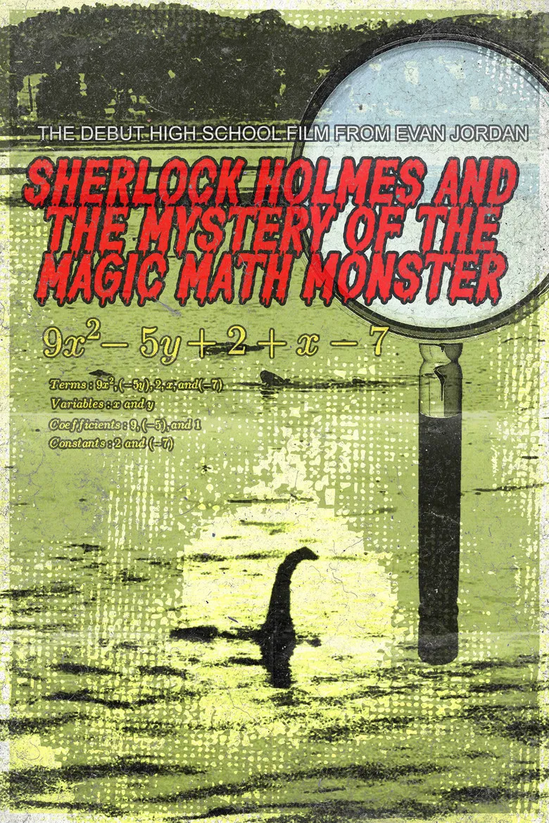 Sherlock Holmes and The Mystery of The Magic Math Monster poster background