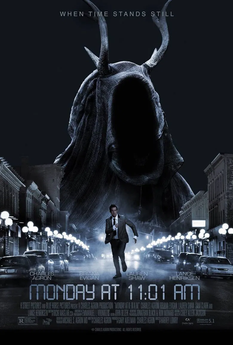 Monday at 11:01 A.M. poster background