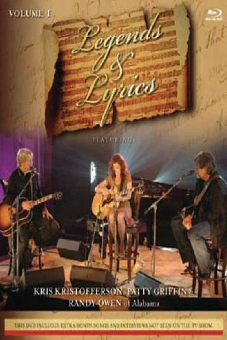 Legends & Lyrics: Vol. 1: Kris Kristofferson, Patty Griffin and Randy Owen poster background