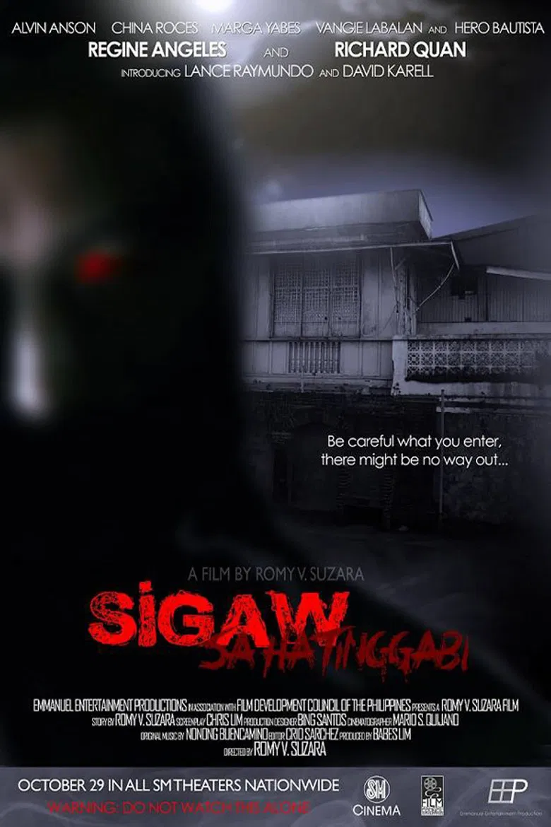 Sigaw sa Hatinggabi poster background