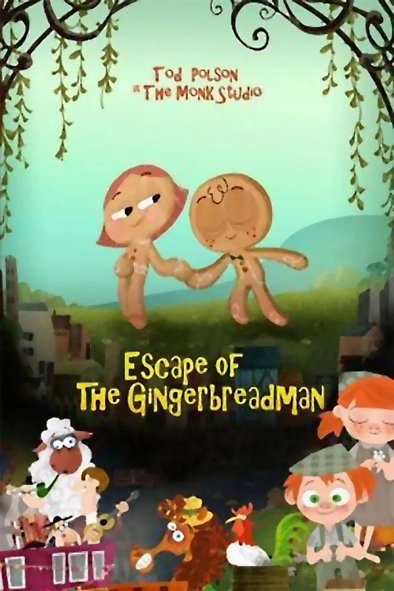 Escape of the Gingerbread Man!!! poster background