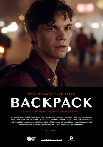 Backpack poster background