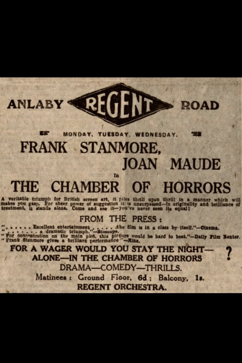 Chamber of Horrors poster background