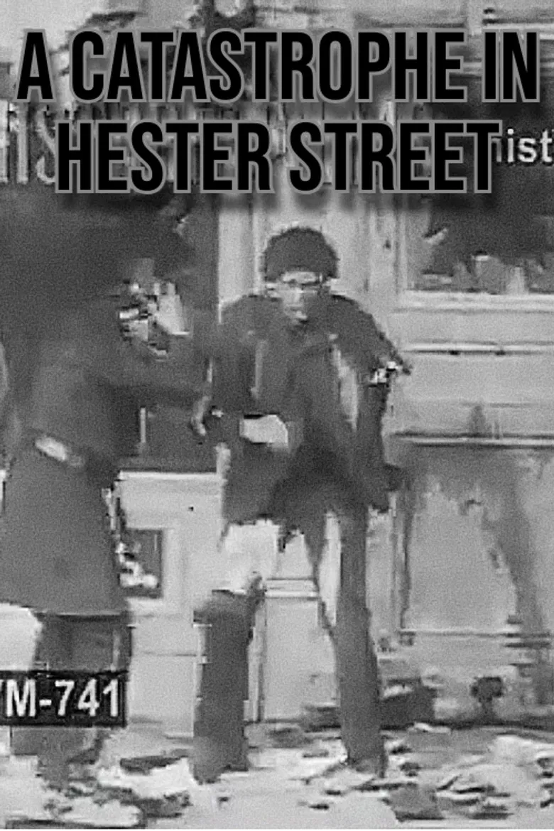 A Catastrophe in Hester Street poster background