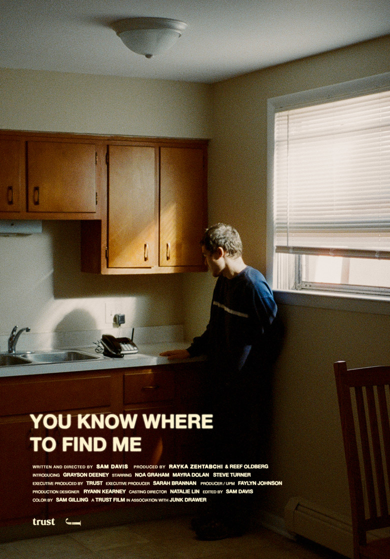 You Know Where to Find Me poster background