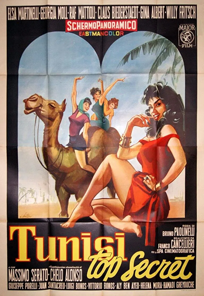 Tunisi top secret poster background