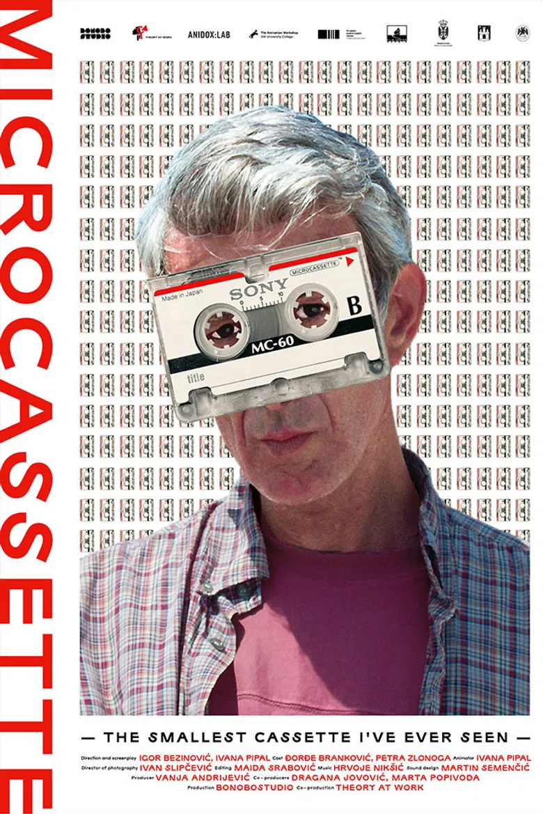 Microcassette – The Smallest Cassette I've Ever Seen poster background