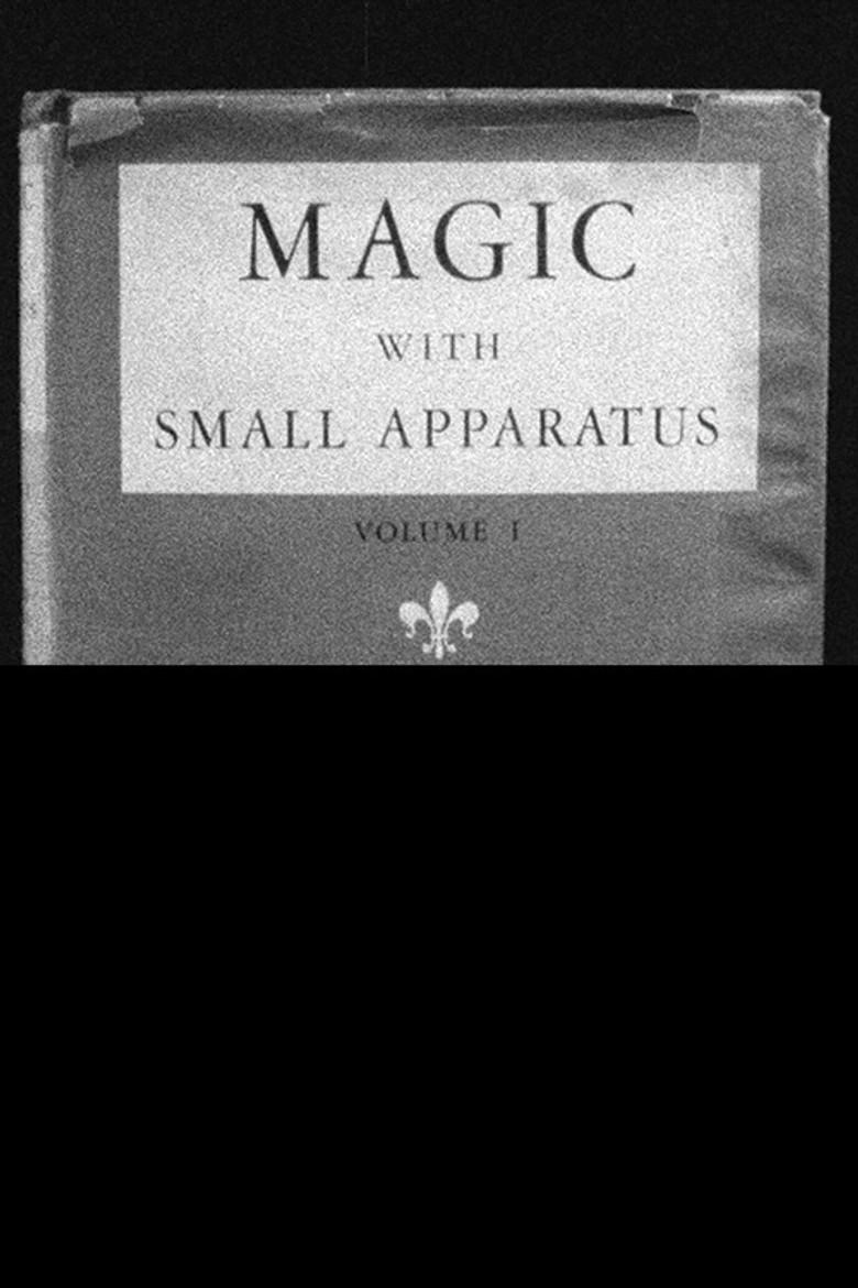 Magic with small apparatus poster background