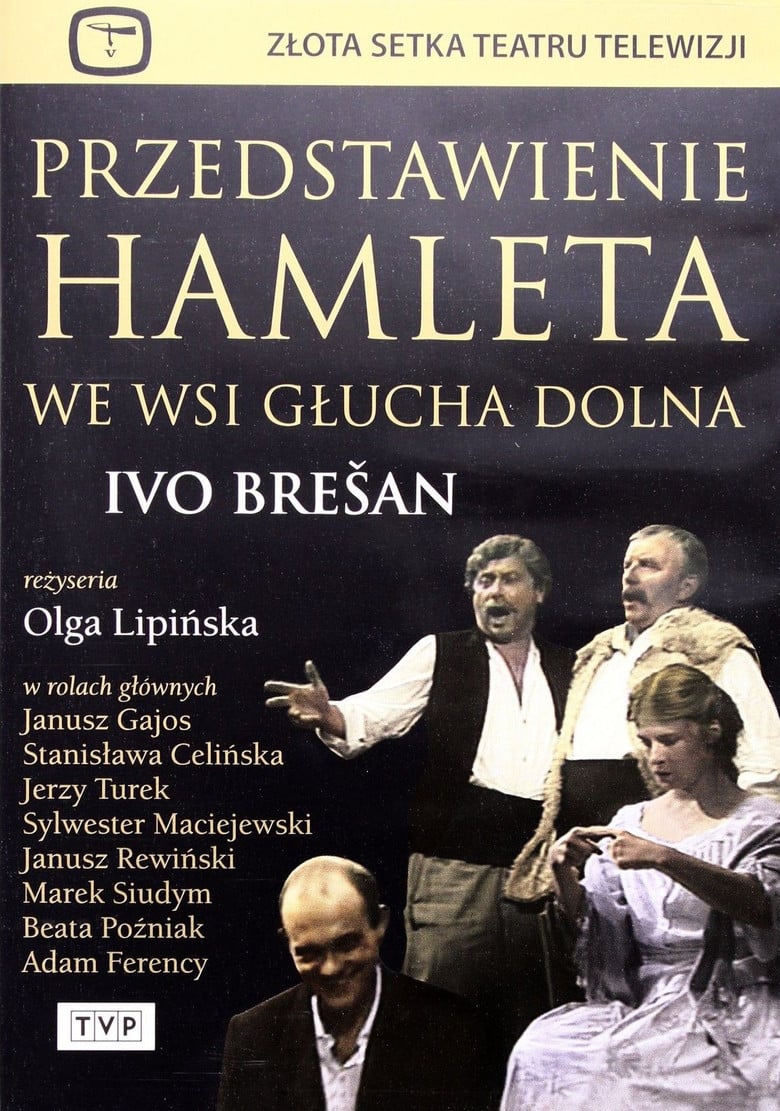 Przedstawienie Hamleta we wsi Głucha Dolna poster background
