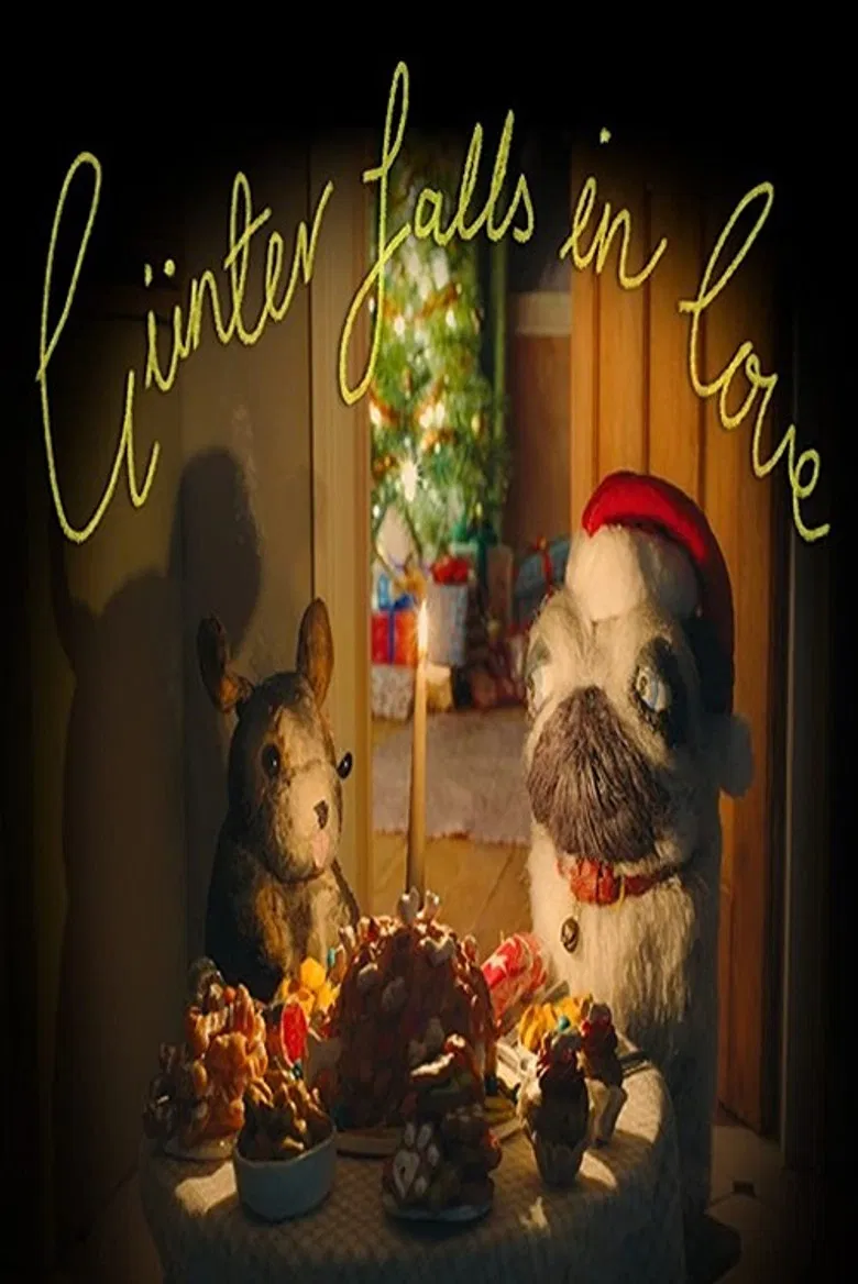 Günter Falls in Love poster background