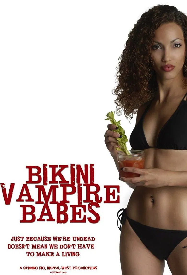 Bikini Vampire Babes poster background