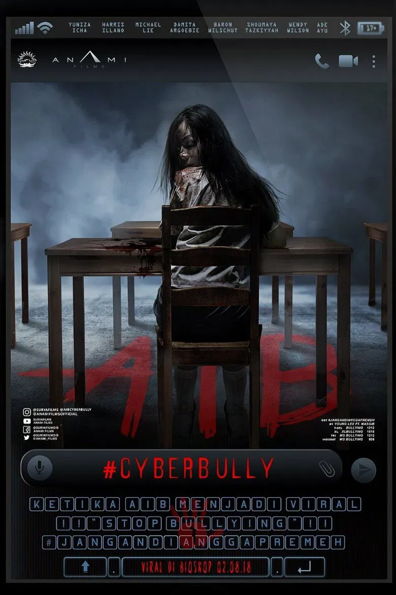 Aib #Cyberbully poster background