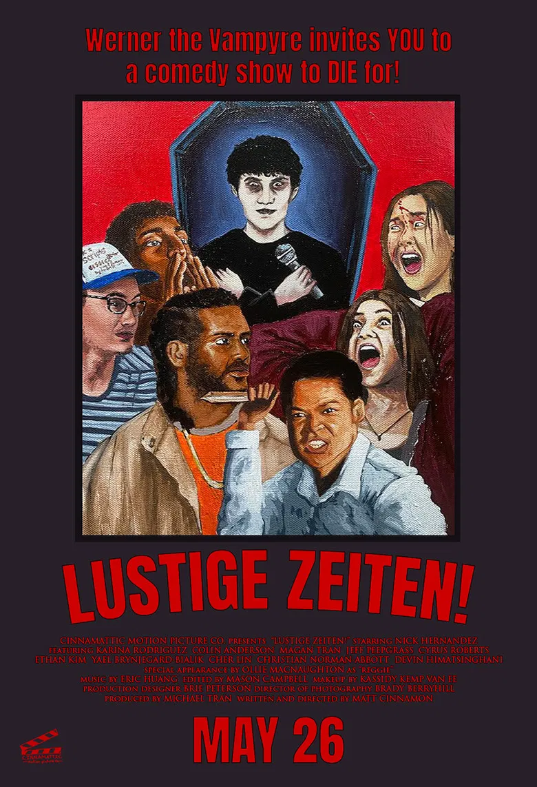 Lustige Zeiten! poster background